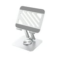 thumbnail image 3 of Soporte de escritorio de la tableta Altura ajustable y ángulo Disipación de calor portátil para el soporte de tableta de metal de la oficina en casa Plateado, 3 of 10