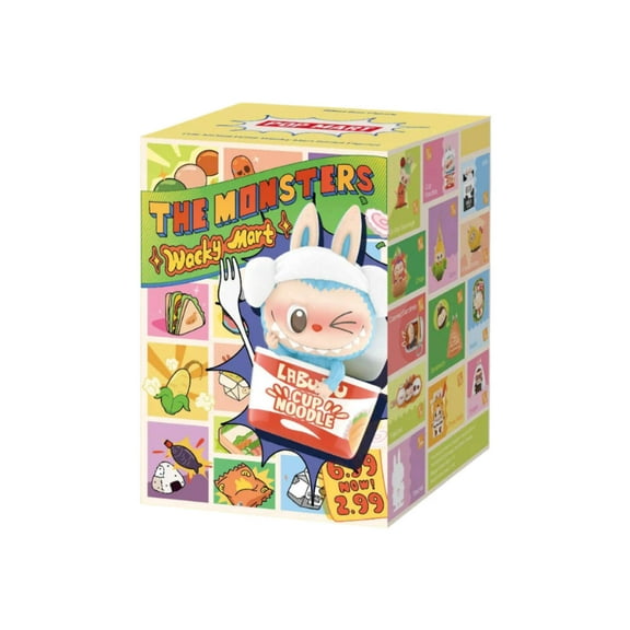 Pop Mart The Monsters (Labubu) Wacky Mart Series Figures Blind Box (1 Blind Box)