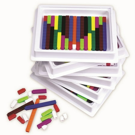 UPC: 0765023074819 | Learning Resources Ler7481 Connecting Cuisenaire Rods Multi.