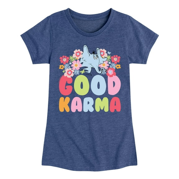 Horton Hears A Who - Good Karma - Toddler & Youth Girls Short Sleeve Graphic T-Shirt