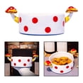 thumbnail image 3 of DOLITY Cartoon Kitchen Dinnerware Heat Resistant Kitchen Utensils for Party Wedding Bar Bowl, 3 of 9