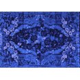 thumbnail image 1 of Ahgly Company Indoor Rectangle Persian Purple Bohemian Area Rugs, 5' x 7', 1 of 4