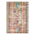 thumbnail image 3 of Unique Loom Sedona Collection Area Rug - Yellowstone (8' x 11' Rectangle Blue/Beige), 3 of 11