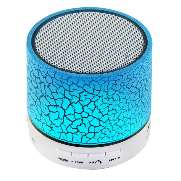 Portable Mini Bluetooth Speakers Wireless Hands Free Led Speaker With Tf Usb Sound Music For