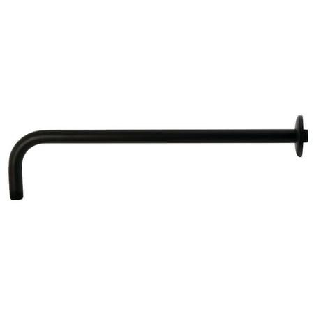 

Kingston Brass K117A0 Claremont 17 Rain Drop Shower Arm Matte Black