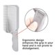 thumbnail image 3 of VShaped Fade Hair Cutting Comb Set, Professional Barber Hair Blending Tool for Men, Grey 2 Pack, 3 of 4