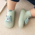 thumbnail image 4 of Liyamei Baby Sock Shoes Toddler Soft Rubber Sole Non for Boys Girls Walking Size 12-18 Months, 4 of 5