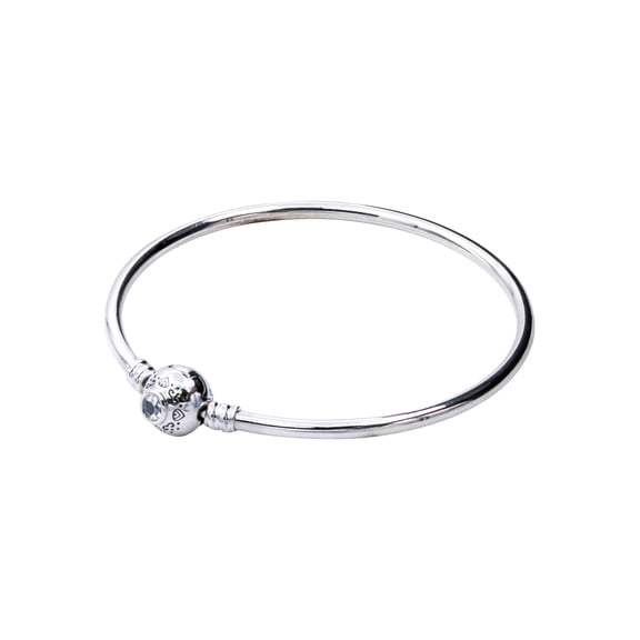 PANDORA Disney Princess Jasmine & Aladdin Bangle Size 19