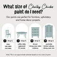 thumbnail image 5 of Chalky Chicks 16 Fl Oz Matte Stormy Seas (Light Blue) Chalk Paint for Furniture Without Sanding - No Prep Furniture Paint No Sanding All in One for Crafts, Wood, Cabinet, Metal, Dresser, Farmhouse, 5 of 9