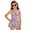 Purple Yellow Mermaid Scales, variant on COEQINE Girls One Piece Swimsuit with Skirt Sleeveless Cute Skirted Bathing Suit Hawaiian Swimwear for Kids 3-4 Years, Summer Swim Dress for Water Play, Pink Yellow Teal Tie-dye