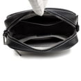 thumbnail image 4 of Bolso Bandolera Bolso bandolera de cuero genuino de hombro de mujer de moda Casual para el trabajo (Negro), 4 of 9