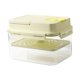 thumbnail image 3 of Contenedor para fermentar, caja para conservar alimentos frescos con asa, multiusos para almacenamiento de alimentos. Amarillo, 3 of 9
