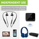 thumbnail image 5 of Avantree HT4186 - Auriculares inalámbricos para ver televisión, juego de auriculares con banda para el cuello con transmisor Bluetooth para audio digital óptico, RCA, televisores con puerto auxiliar d, 5 of 5