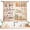 Kitchen-03, variant on Farmhouse Kitchen Curtians, Rustic Farmhouse Country Theme Rustic Vintage Cottage Blackout Cafe Living Room Bedroom Small Short Window Curtains Drapes Treatments 2 Panel Sets