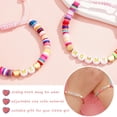 thumbnail image 4 of APSVO First Day of School Bracelet Mommy and Me Back to School Kindergarten Pre-K 1st Grade 2nd Grade Gifts Cross Colorful Bracelet Set for Daughter Girls from Mom Mother Mama Matching Jewelry Gift, 4 of 6
