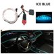 thumbnail image 3 of Lámpara de tira LED de cableado EL para interior de automóvil Ndcxsfigh con luz ambiental flexible de 5 m (azul hielo), 3 of 9