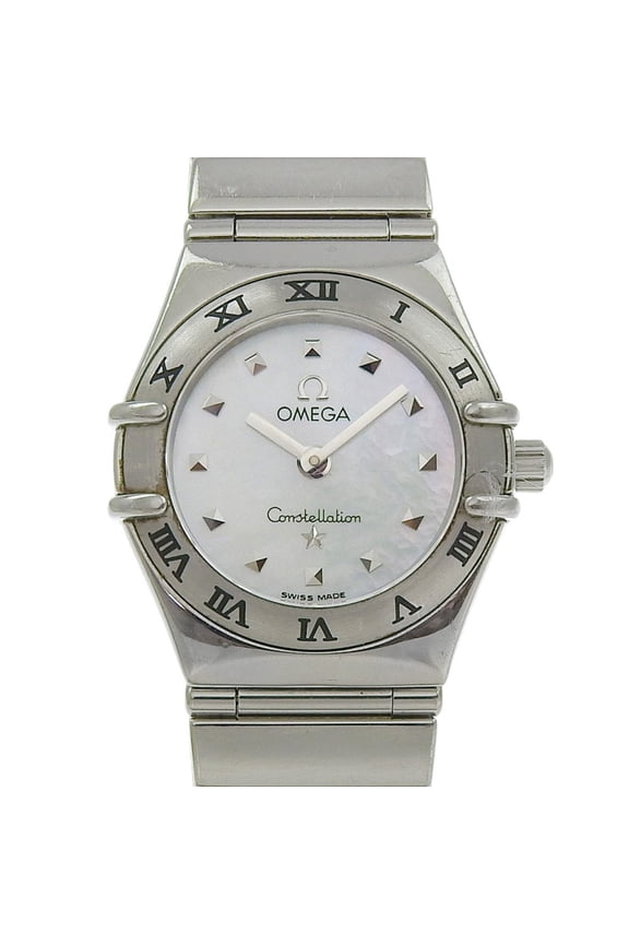 Pre-Owned OMEGA Constellation My Choice Women's Watch 1561.70 Stainless Steel Shell... (Good)