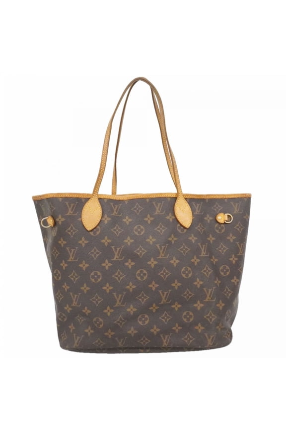 Pre-Owned Louis Vuitton Monogram Neverfull MM Tote Bag M40156 Brown (Women's)
