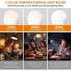 thumbnail image 4 of Rechargeable LED Bulbs with Remote Control E26 Battery-Powered Smart 3-Color Changing Light, 4 of 5