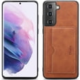 thumbnail image 3 of for Samsung Galaxy S22 Plus Case, Slim PU Leather Wallet Case Credit Card Slot Holder Lightweight Protective Case with Kickstand for Samsung Galaxy S22 Plus (Brown), 3 of 7
