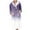 Purple, variant on Fanxing Women Striped Gradient Robes Plush Lined House Thermal Sleepwear Robe Casual Cozy Shaggy Long Bathrobe with Belt Orange M