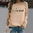thumbnail image 4 of Women Blouses Blank Cardigan Womens Soft Sweaters Lightweight Pullover Sweatshirt Women Sweater with Zipper N Neon Sweater Double Hoodie Sweatshirt Womens Cute Zip up Hoodies Lined Brown 2XL, 4 of 5