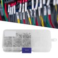 thumbnail image 4 of Kit d'Assortiment de Connecteurs, Bornes de Câbles Électriques Bornes Isolées avec une Excellente Finition pour Connecter, 4 of 8