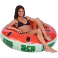 thumbnail image 2 of Bouée de Natation Adulte Melon D\'eau Rouge Bouée de Natation-120cm, 2 of 3