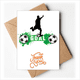 thumbnail image 1 of Pena de fútbol soccer Sports texto Nota en blanco del sobre de la tarjeta de agradecimiento, 1 of 4