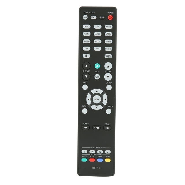 Control remoto de repuesto RC1218 para receptor de audio y video DENON AVRS730H, AVRS930H y AVRX1400H