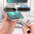 thumbnail image 4 of Kit de limpieza Ordilend para iPhone con funda de almacenamiento gris, 4 of 7