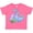Hot Pink, variant on Inktastic Blue Easter Dragon with Painted Eggs Boys or Girls Toddler T-Shirt