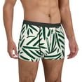thumbnail image 5 of Mens Underwear Boxer Briefs - Palm Branch With Leaves Comfort Breathable men's boxer briefs with Flex Waistband, 5 of 7