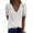 White summer womens Shirt, variant on Women's V Neck Tunic Tops Cute Swiss Dot Casual Summer Tops V-Neck Short Sleeve Blouses Solid Color Loose Fit Shirts Tees