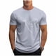 thumbnail image 2 of Tops para hombre, blusas y camisas de cuello redondo y manga corta para hombre, blusas casuales de cuello redondo con estampado de moda para hombre, blusas de cuello redondo y manga corta, camisas par, 2 of 6