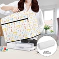 thumbnail image 5 of ZIATUBLE Sewing Machine Pattern Sewing Machine Protect Cover Sewing Tools Cute Sewing Machine Dust Cover Protective Cover with Tote Handle and Pocket to Keep Sewing Accessories, 5 of 7