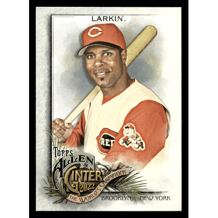 Barry Larkin 2022 Topps Allen & Ginter #133 Cincinnati Reds MLB Trading Card