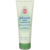 Johnson's Baby Creamy Oil with Aloe Vera & Vitamin E, 8 Oz