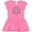 Raspberry with Polka Dots, variant on Inktastic Parkinson's Awareness Ribbon Rainbow Girls Toddler Dress