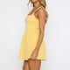 thumbnail image 5 of Vestido ajustado para mujer Cuello cuadrado Mini vestido elegante Vestido de verano sexy Traje diario FLhrweasw Nuevo, 5 of 8