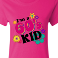 thumbnail image 4 of Inktastic I'm a 60's Kid 1960's Style Colorful Flowers Women's T-Shirt, 4 of 5