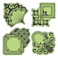 thumbnail image 2 of Inkadinkado Stamping Gear Cling Stamps, Decorative Ornament, 2 of 2
