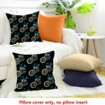 thumbnail image 4 of YILUYINQING Party Supplies Bandanna Motorcycle Silk Screen Pillow Case 24x24in, 4 of 5