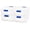 Blue, variant on 2-Pack Latching Lid, Large Clear Plastic Storage Bins with Lids, 66 Quart, Blue Latch - Stackable Container Boxes for Home, Bathroom, and Office Organization