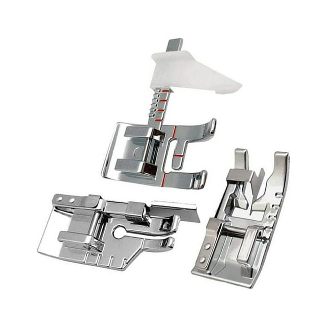 Prensatelas de máquina de coser Injueey 3 unids/set Aleación de zinc