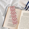 thumbnail image 4 of Kdxio Hand Drawn Strawberry Print Metal Tassel Bookmarks,Perfect Gift for Art Lovers and Bookworms Metal Bookmarks for Women, 4 of 8