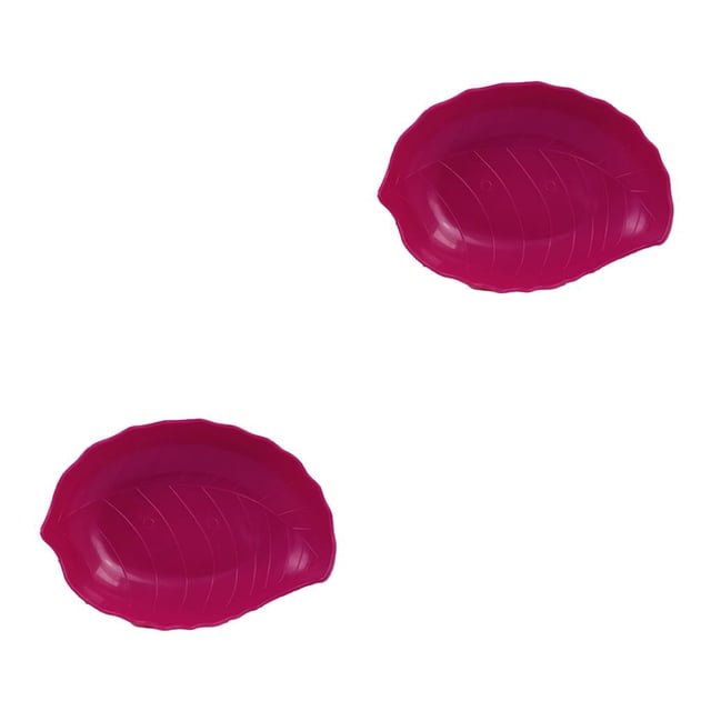 Naiovety Bandeja para aperitivos, para dulces, cesta de frutas, accesorios para el hogar, platos de almacenamiento de hojas pequeñas, Type3 NO3