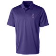 thumbnail image 2 of Men's Cutter & Buck  Purple Kansas State Wildcats Vault Prospect Textured Stretch Polo, 2 of 3