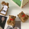 thumbnail image 3 of Veeki Mini Bear Display Box Flocking Cute Space Saving Jewelry Storage Case, Small Lightweight Jewelry Storage-051603, 3 of 5