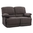thumbnail image 2 of CorLiving 3pc Plush Power Reclining Chenille Fabric Sofa Set with USB Ports, 2 of 9